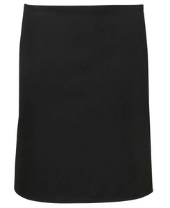 JB's Wear- Black Short Waist Apron No Pockets