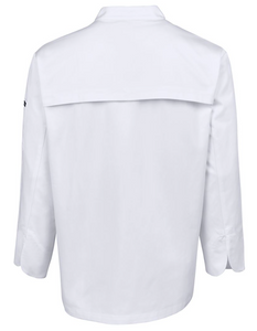 JB's Wear- White Long Sleeve Vented Chef Jacket